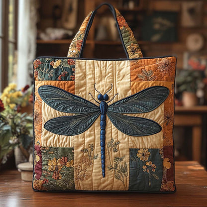 Twilight Wing Harmony Quilted Tote Bag NCU0XD1700