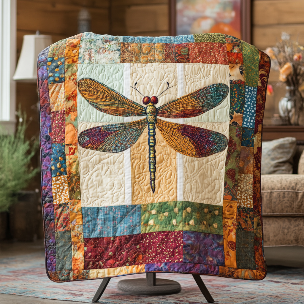 Twilight Wings Quilted Blanket NCU0VH3138