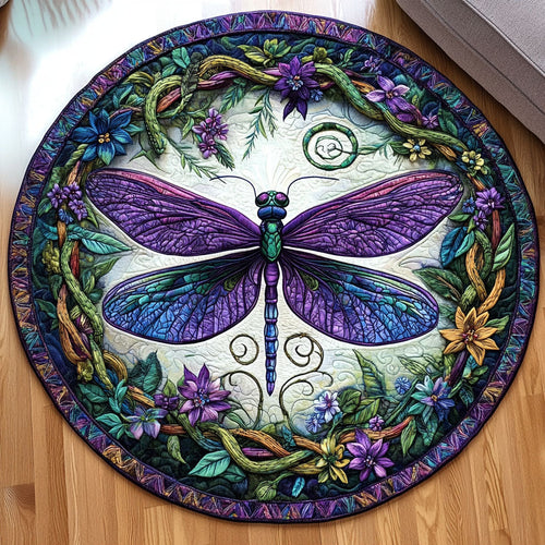 Twilight Wings Quilted Round Mat NCU0NT3831