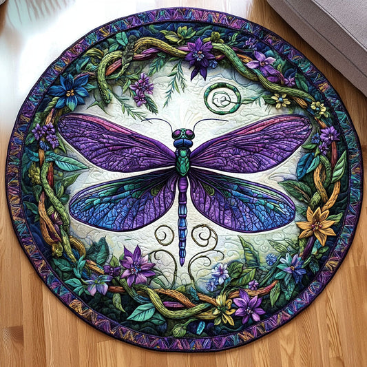 Twilight Wings Quilted Round Mat NCU0NT3831