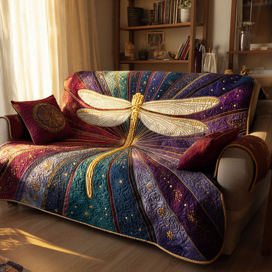 Twilight Wings Quilted Sofa Cover NCU0TV774