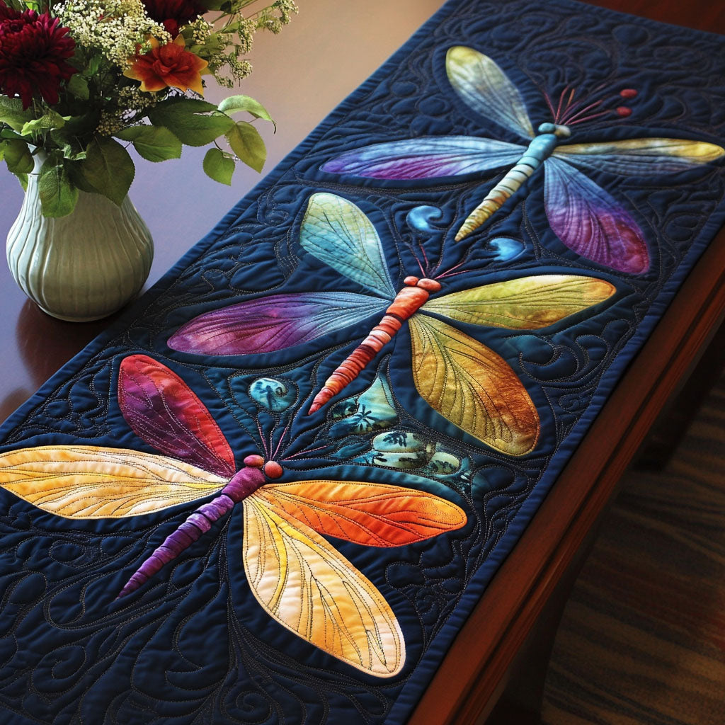 Twilight Wings Quilted Table Runner NCU0NT5002