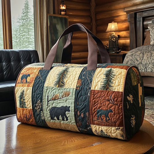 Twilight Woods Quilted Duffle Bag NCU0PT9004