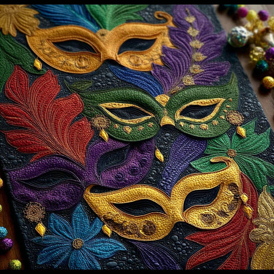 Twilight in New Orleans Quilted Table Runner NCU0PT11107