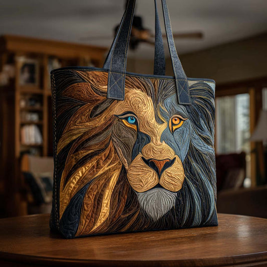 Twin Eyes Quilted Tote Bag NCU0NT9631