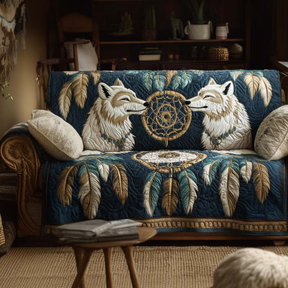 Twin Howl Quilted Sofa Cover NCU0NT10653
