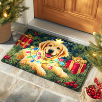 Twinkle Light Golden Doormat NCU0TD681
