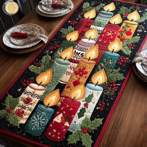 Twinkle Night Quilted Table Runner NCU0TH3366