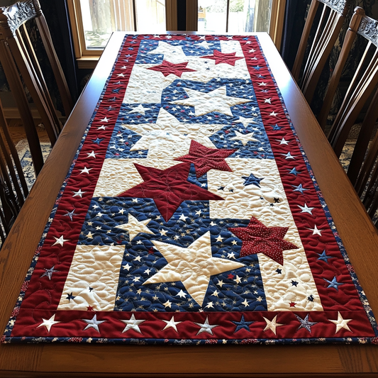 Twinkle Road Quilted Table Runner NCU0DK8515