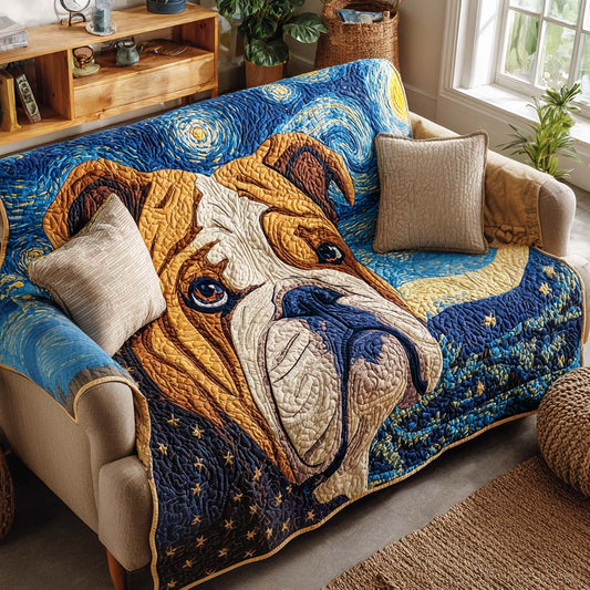Under the Starry Gaze Quilted Sofa Cover NCU0XD1308