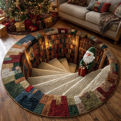 Underground Home Quilted Round Mat NCU0NT11251