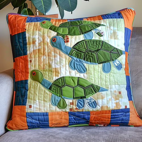 Underwater Voyage Quilted Pillow Case NCU0NT119