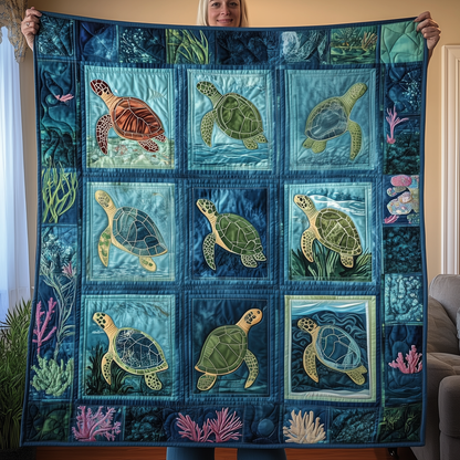 Underwater Utopia Quilted Blanket NCU0TL1121