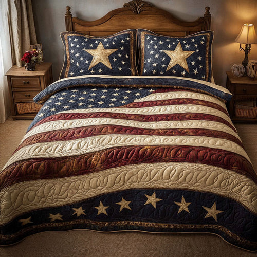 Union Honor 3-Piece Quilted Bedding Set NCU0DK12177