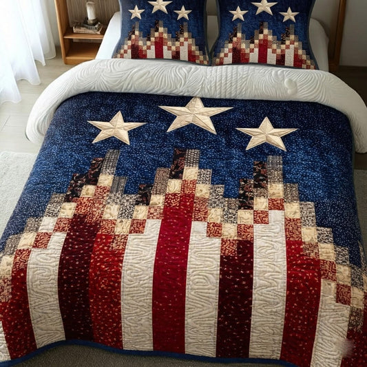 Union Spirit 3-Piece Quilted Bedding Set NCU0DK11999