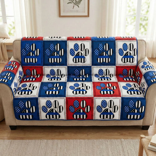 Unity Paws Quilted Sofa Cover NCU0TD2335