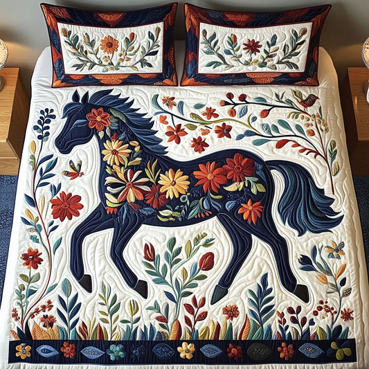 Untamed Grace 3-Piece Quilted Bedding Set NCU0NT2704