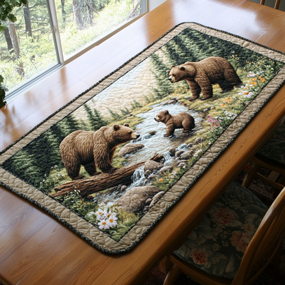 Untamed Spirit Quilted Table Runner NCU0DK7175