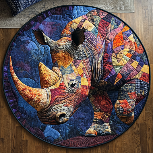 Untamed Strength Quilted Round Mat NCU0DV3750