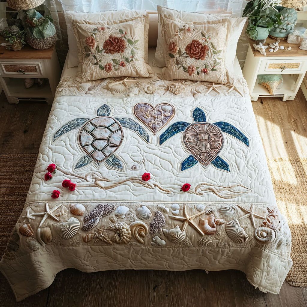 Untamed Together 3-Piece Quilted Bedding Set NCU0PT11050