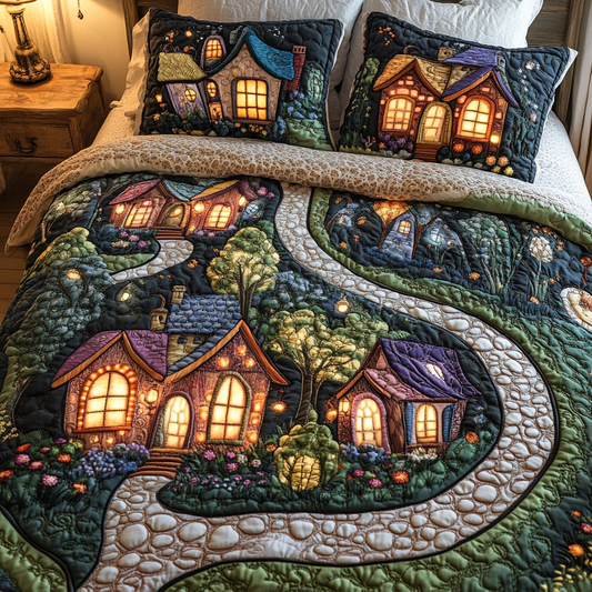 Urban Escape 3-Piece Quilted Bedding Set NCU0DK7935