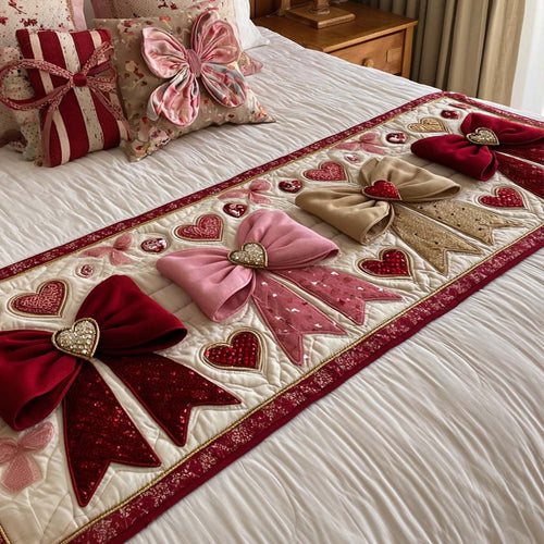 Valentine Wonder Quilted Bed Runner NCU0NT11659