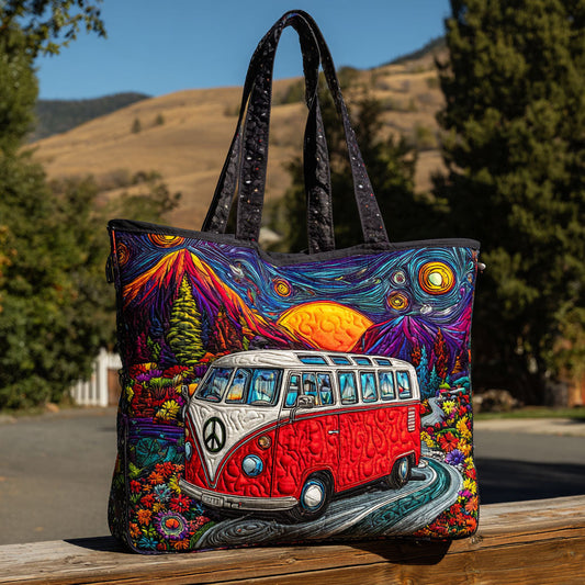 Valley Drive Quilted Tote Bag NCU0PT8239
