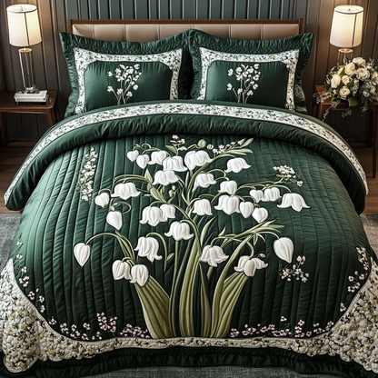 Valley Whisper 3-Piece Quilted Bedding Set NCU0VH4398