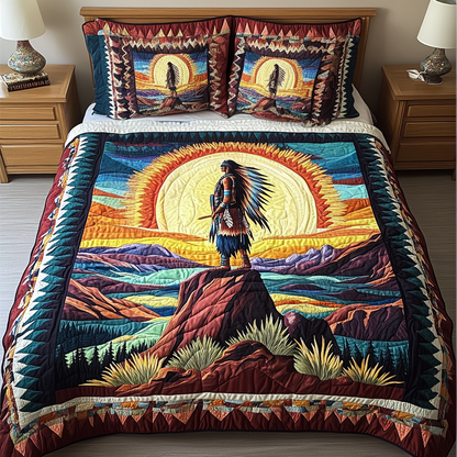 Valley of Dreams 3-Piece Quilted Bedding Set NCU0VH1882