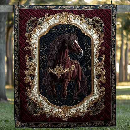 Velvet Horse Quilted Blanket NCU0DV6362