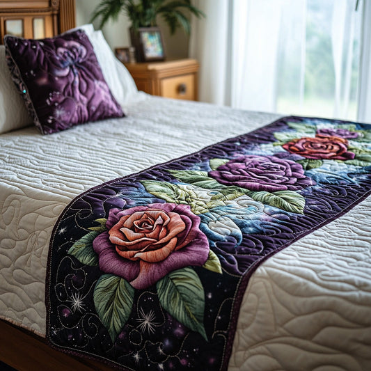 Velvet Rose Quilted Bed Runner NCU0DV6981