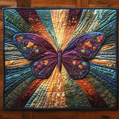 Velvet Wings Quilted Place Mat NCU0DV3234