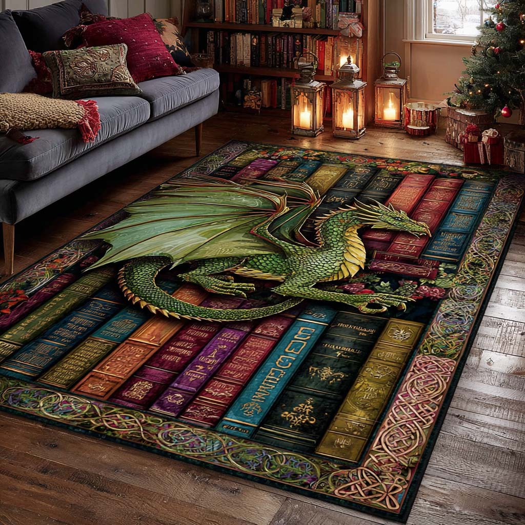Verdant Forest Warden Area Rug NCU0XD2165