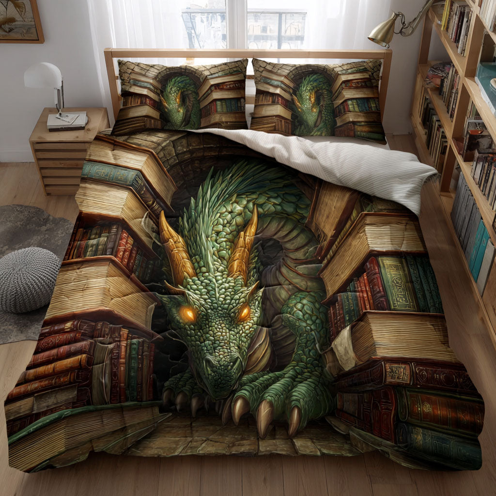 Verdant Guardian 3-Piece Quilted Bedding Set NCU0TV1365