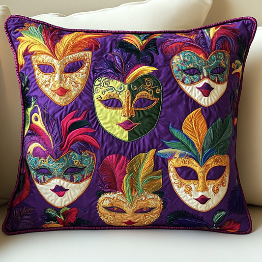 Vibrant Carnival Quilted Pillow Case NCU0NT3578