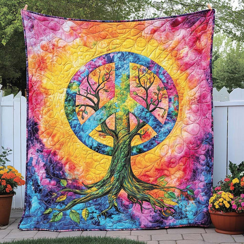 Vibrant Bloom Quilted Blanket NCU0NT7761
