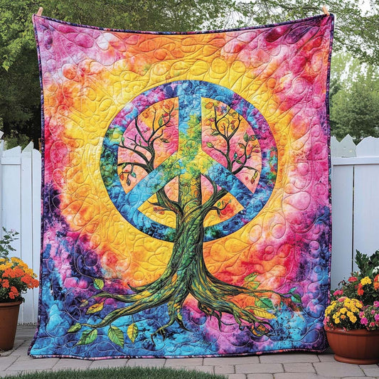 Vibrant Bloom Quilted Blanket NCU0NT7761