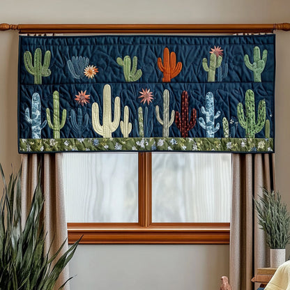 Vibrant Desert Oasis Quilted Valance NCU0NT4304