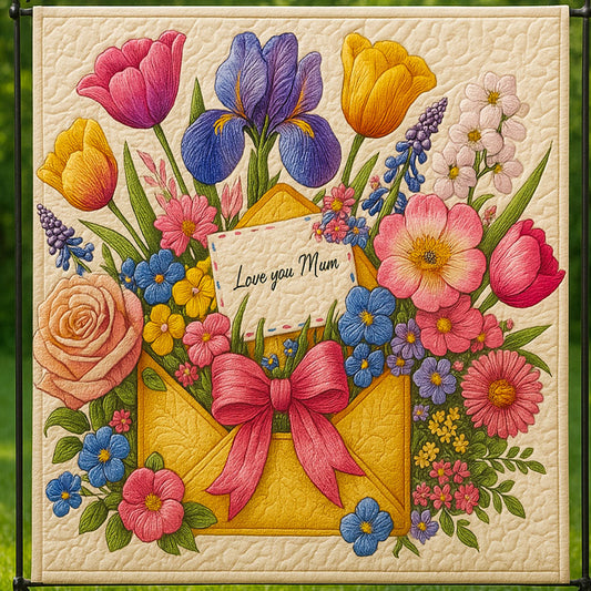 Vibrant Love Quilted Blanket NCU0NT5344