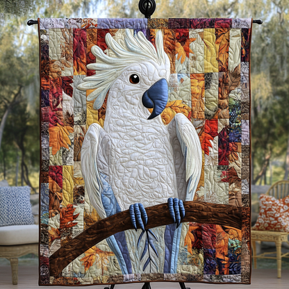 Vibrant Plumage Quilted Blanket NCU0VH4272