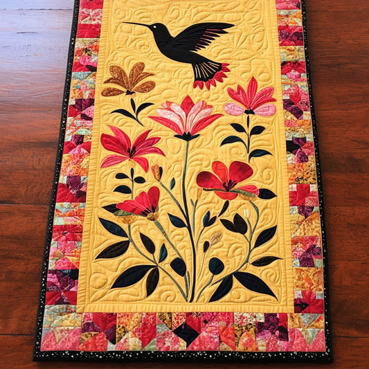 Vibrant Spirit Quilted Table Runner NCU0PT6742