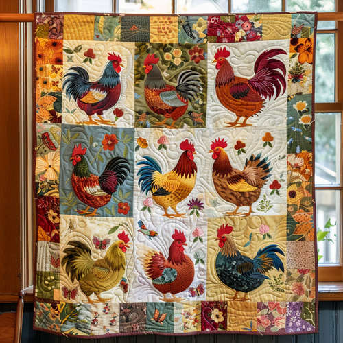 Vibrant Village Quilted Blanket NCU0PT042