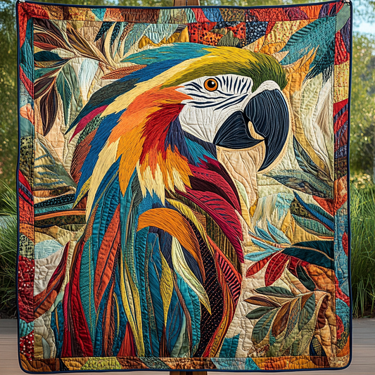 Vibrant Wings Quilted Blanket NCU0DK4637