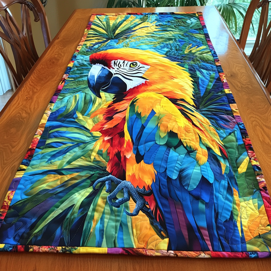 Vibrant Wings Quilted Table Runner NCU0DK6892