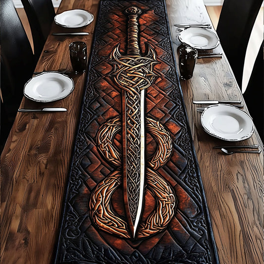 Viking Saga Quilted Table Runner NCU0PT6824