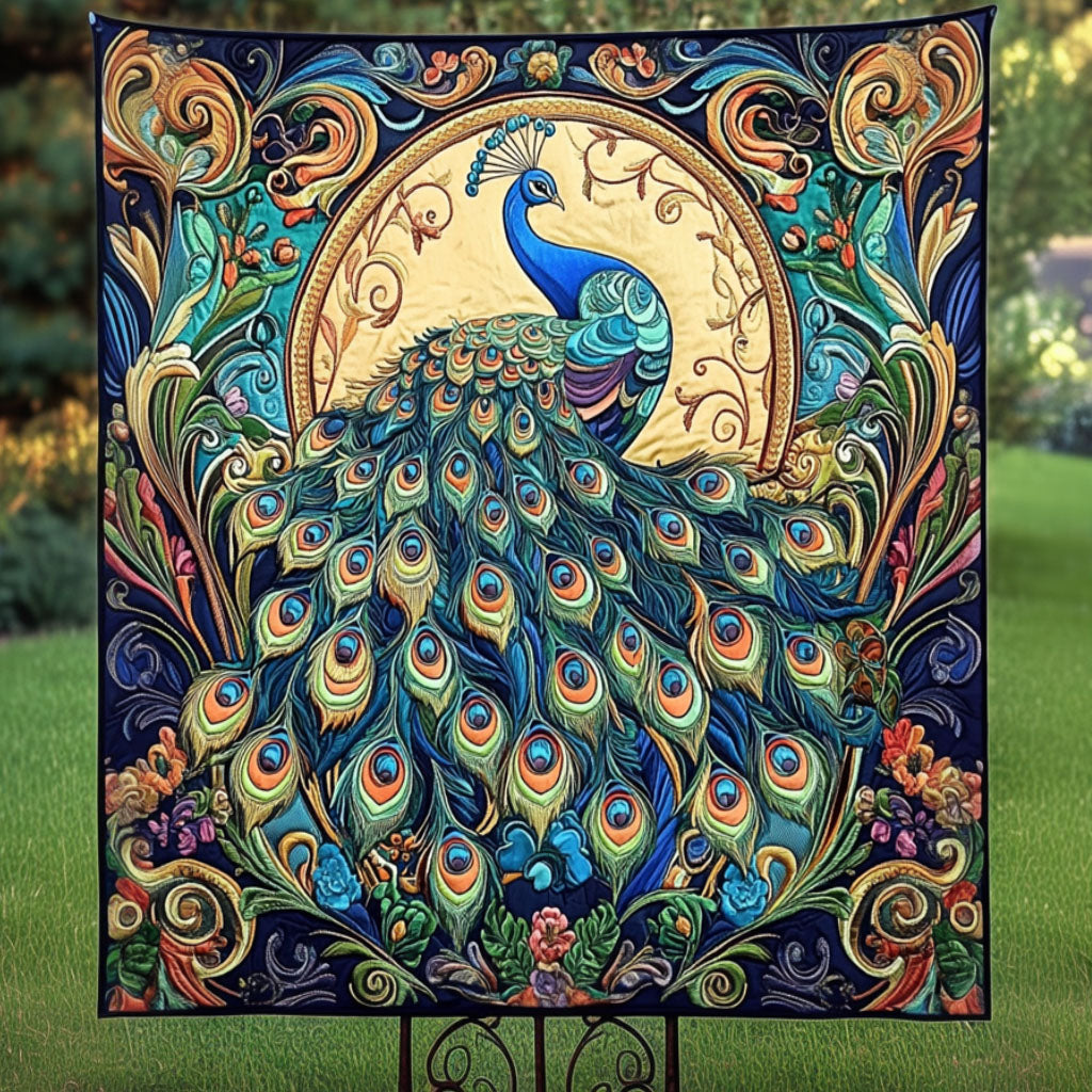 Vintage Elegance Quilted Blanket NCU0NT3888