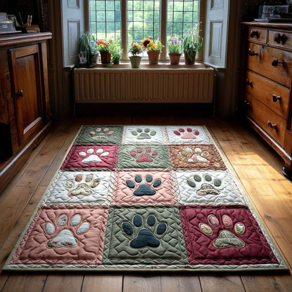 Vintage Garden Paws Area Rug NCU0PT11009