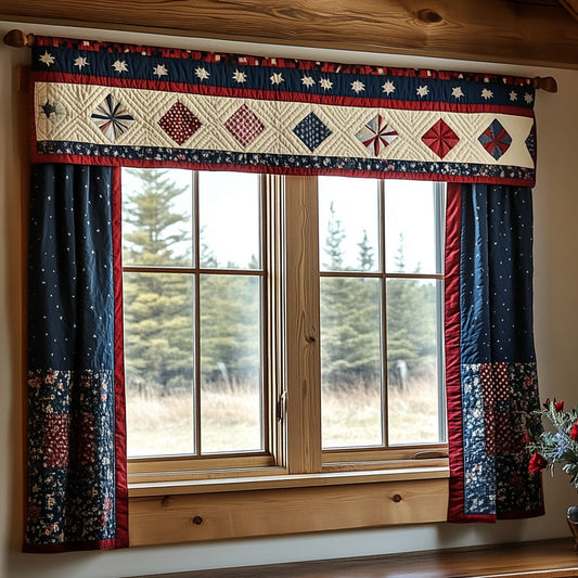 Vintage Glory Quilted Valance NCU0PT4207