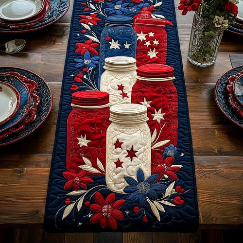 Vintage Honor Quilted Table Runner NCU0DV6566