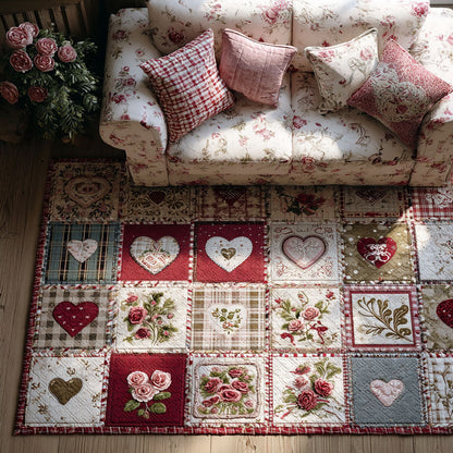 Vintage Petals Harmony Area Rug NCU0PT11267